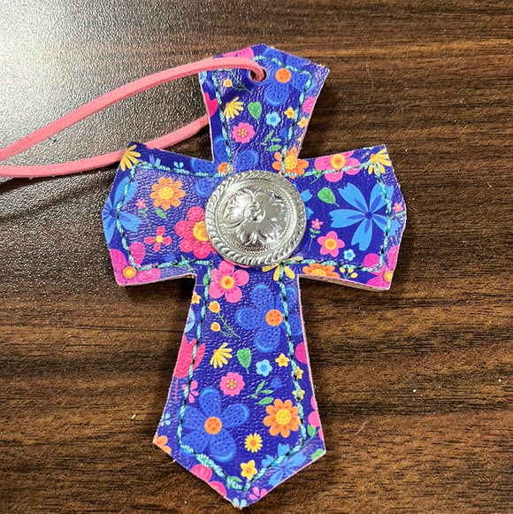 Flower Saddle Cross