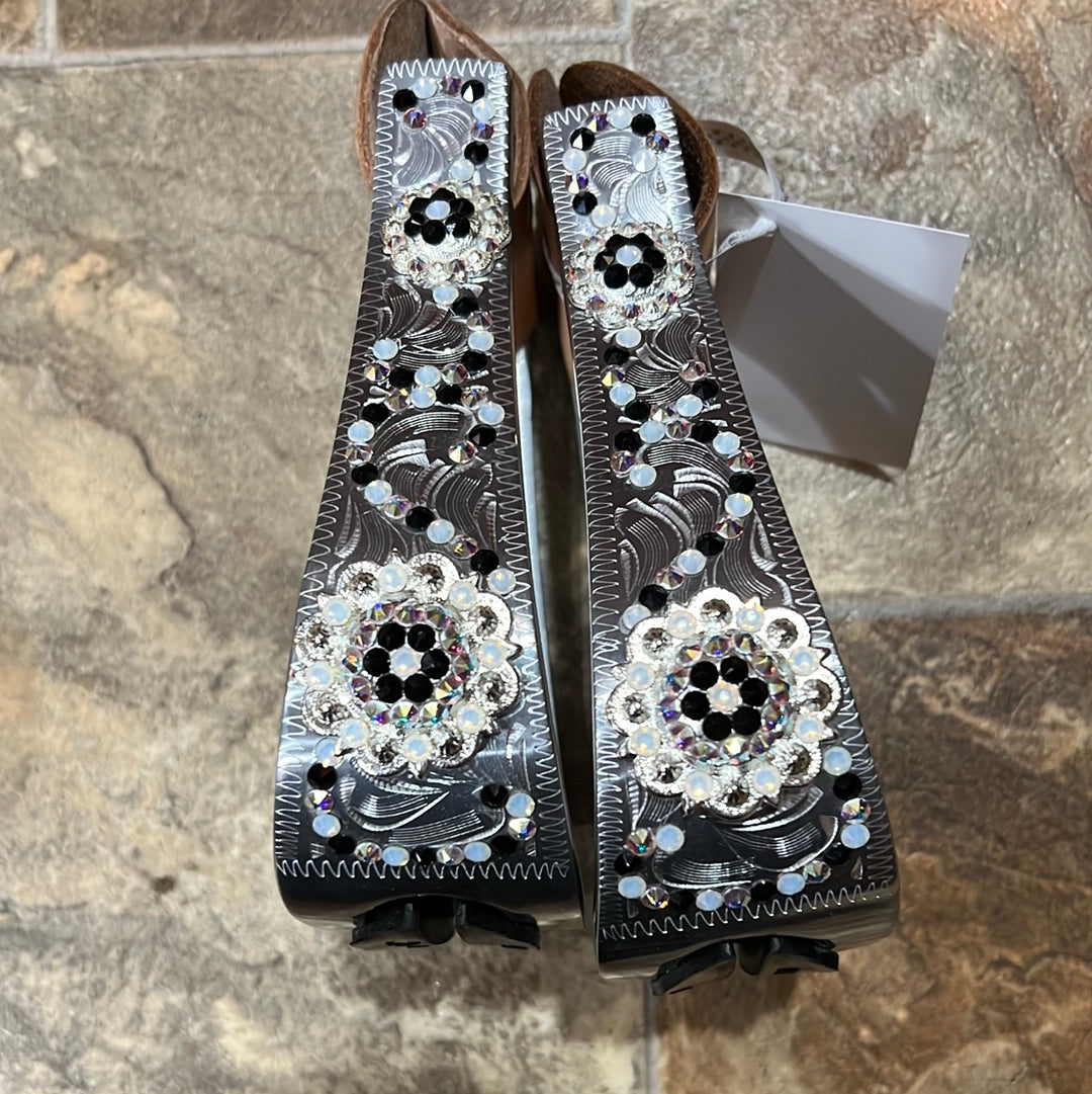 Bell Stirrups Melissa’s Custom Conchos