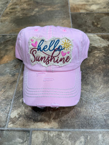 Hello Sunshine Baseball Hat