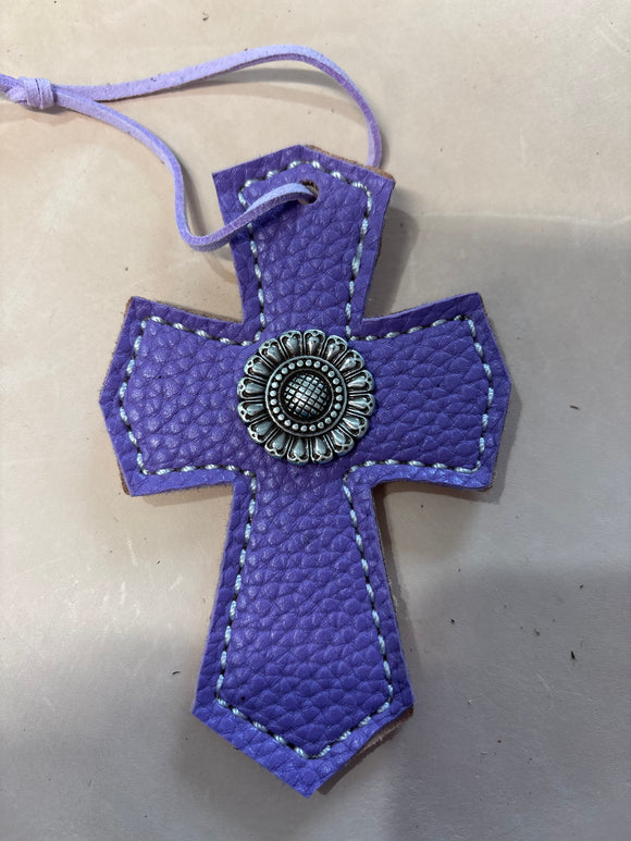 Purple Saddle Cross