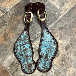 Turquoise Wildwood Spur Straps