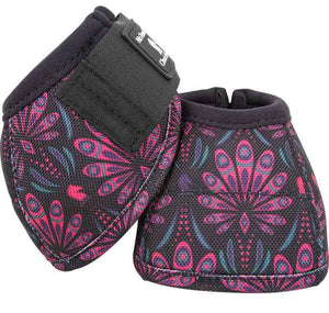 Classic Equine Peacock Bell Boots Large