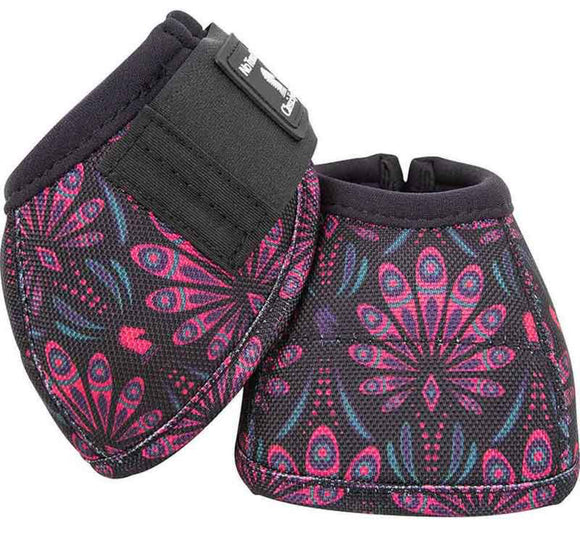Classic Equine Peacock Bell Boots Large