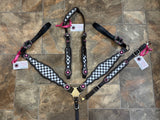 Black Checkered Tack Set