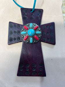 Stamped Saddle Cross