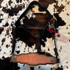 Coral/Gold Bronc Halter
