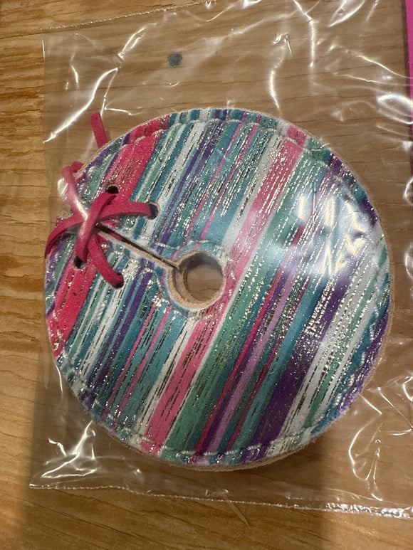 Multi Color Leather Bit Guards