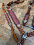 Pink Sparkly Tack set