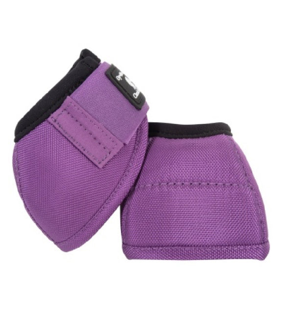 Classic Equine Violet Purple Bell Boots Medium