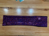 Holographic Purple & Black Tail Bag