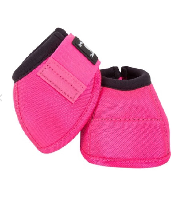 Classic Equine Pink Bell Boots Large