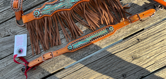 Turquoise Wildwood wither strap