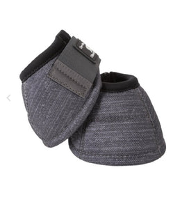 Classic Equine Charcoal Bell Boots Large