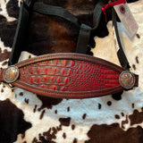 Red Gator Bronc Halter