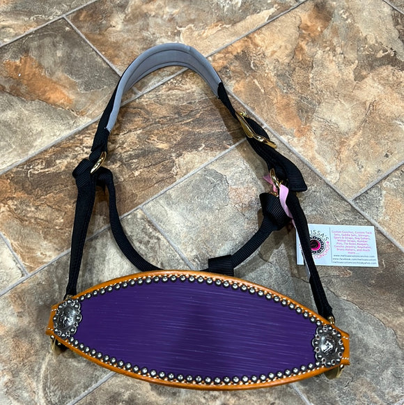 Purple Bronc Halter