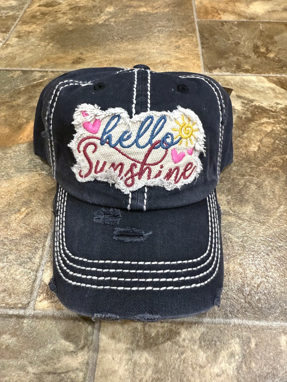 Hello Sunshine Baseball Hat