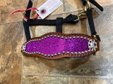 Purple Sparkly Mini Bronc Halter