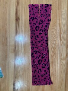 Pink Leopard w/ Glitter Tail Bag
