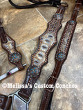 Brown/Gray Gator Tack set