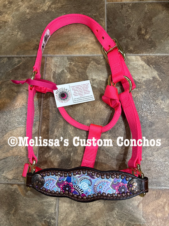 Flower Pony Bronc Halter