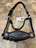 Gray/Black Mermaid Bronc Halter