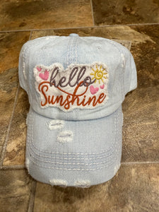 Hello Sunshine Baseball Hat