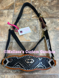 Black/Silver Aztec Bronc Halter
