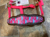 Pink Aztec Mini Bronc Halter