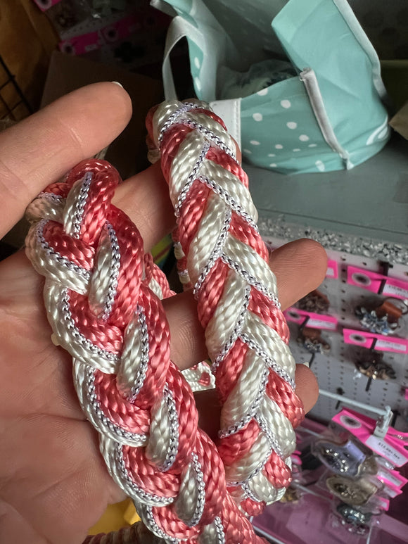 Coral/White