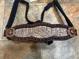 Copper Flower Bronc Halter