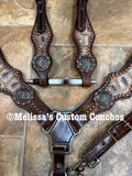 Brown/Gray Gator Tack set