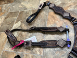 Bronze floral Longhorn Tack set