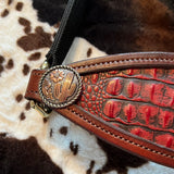 Red Gator Bronc Halter