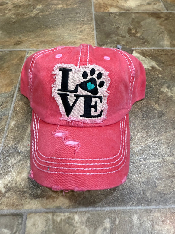 Love Baseball Hat