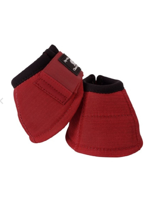 Classic Equine Crimson Bell Boots Large