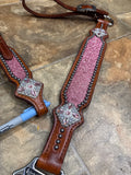 Pink Sparkly Tack set