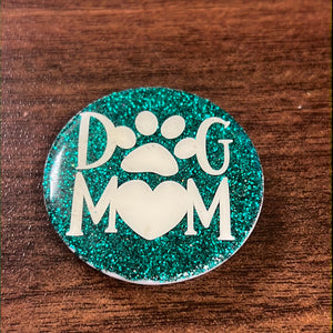 Green Dog Mom Pop Socket