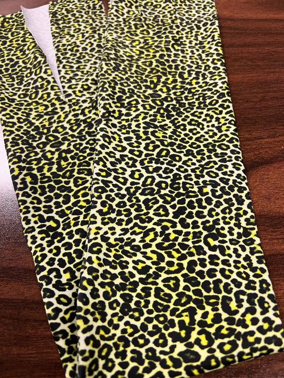 Yellow Cheetah Tail Bag
