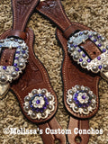 Purple Spur Straps