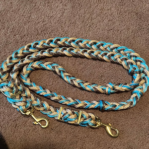 Turquoise/Brown/Tan