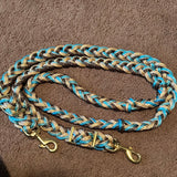 Turquoise/Brown/Tan