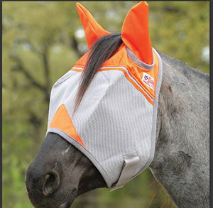 Cashel Fly Mask with ears - Animal Rescue