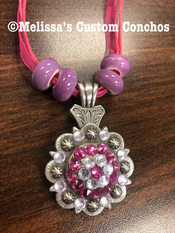 Violet/Fuchsia Necklace
