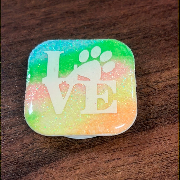 Rainbow Dog Love Pop Socket