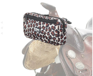 Leopard Cashel Small Pommel Bag