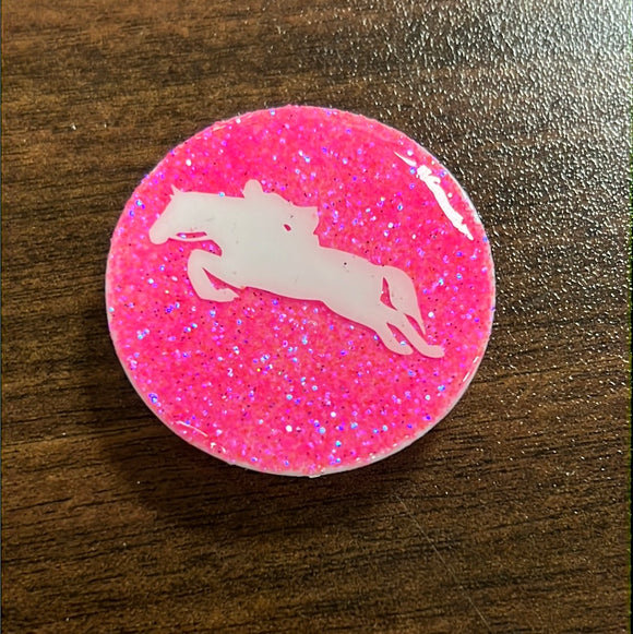 Pink Jumper Pop Socket