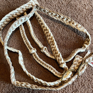 Tan/Cream Barrel Reins