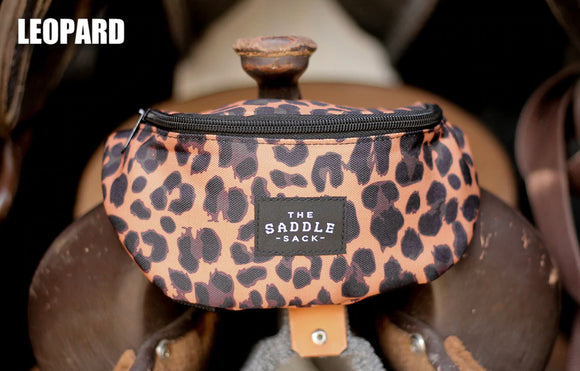 Leopard Ranch Dressn Saddle Sack