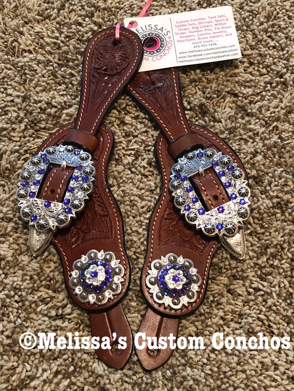 Purple Spur Straps